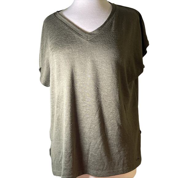 Orvis Women's V-Neck Tunic, Color - Olive Night, Size -MED - Picture 1 of 3